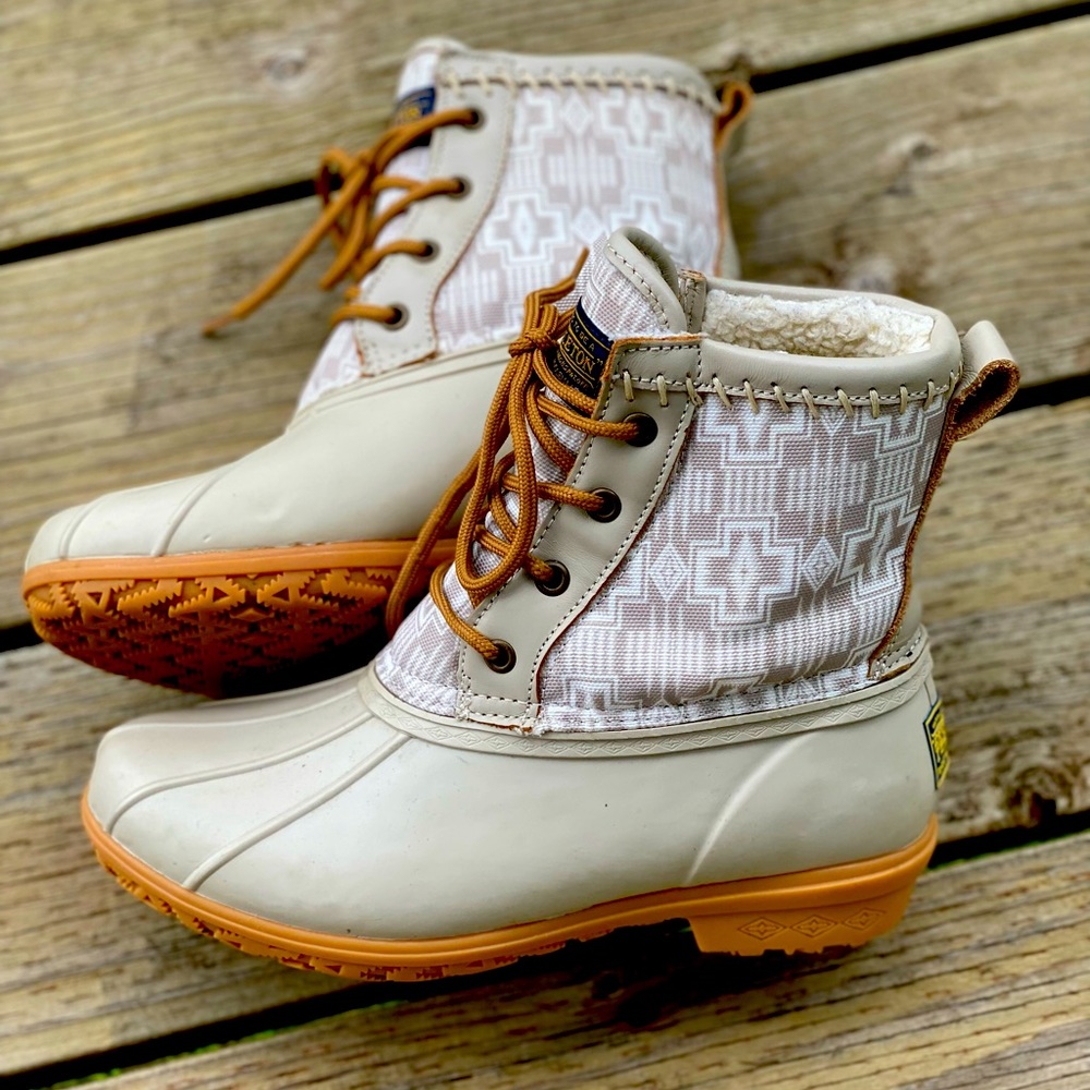 Pendleton boots.